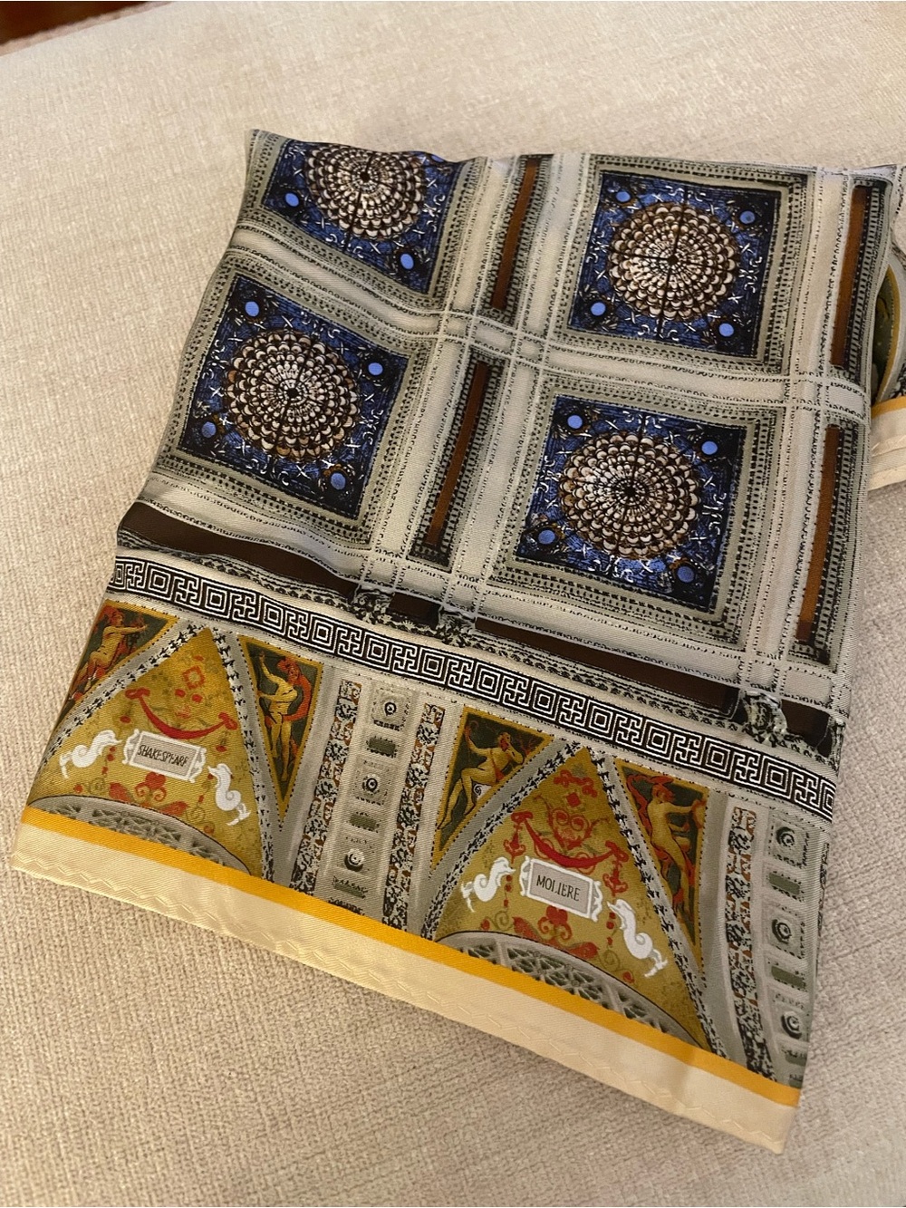 Library of Congress Mosaic Silk Scarf